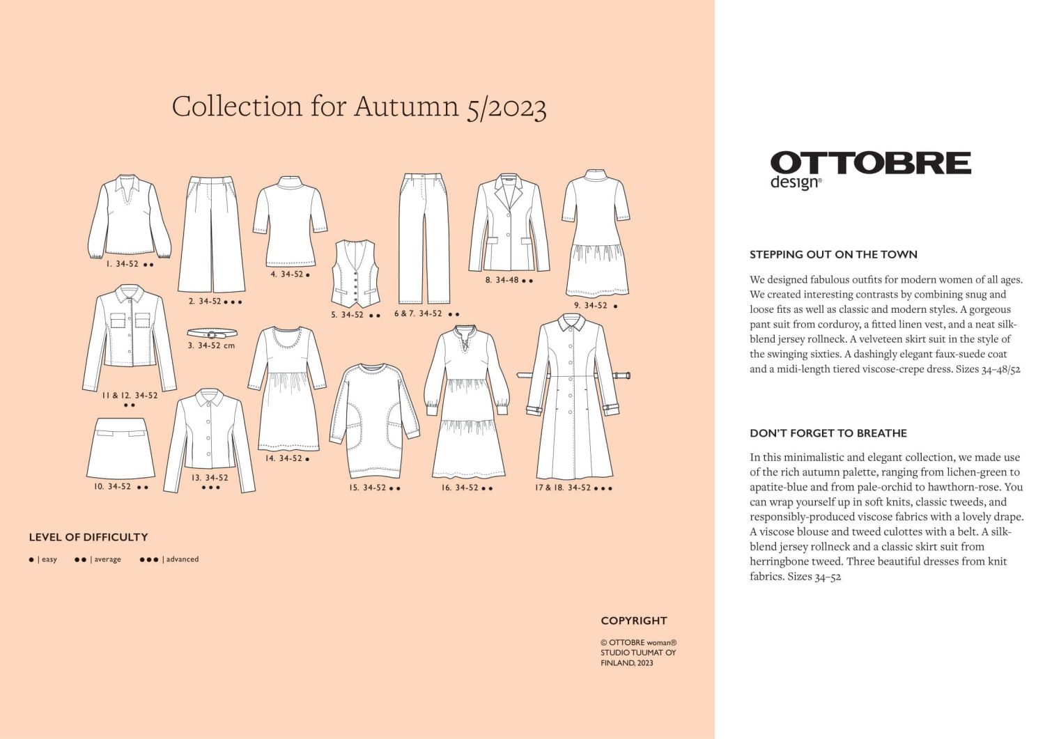 05/2023 OTTOBRE naiset syksy englanninkielinen - Image 2