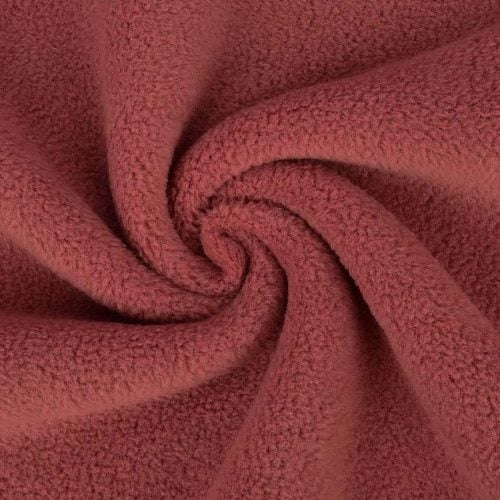 Puuvilla fleece sheepskin tumma ruusunpunainen 100 % puuvillaa