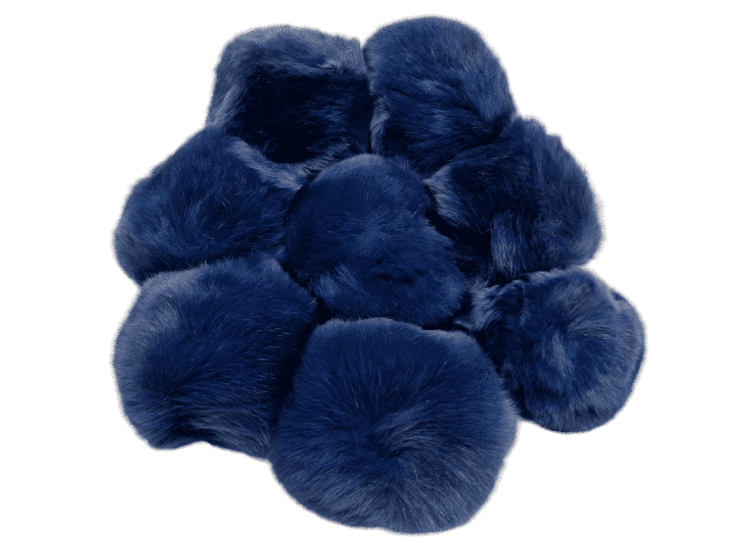 Naturaalne mütsitutt kummiga jänes royal 8 cm