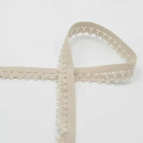 Elastne kumm pitsi äärega kivi 13 mm