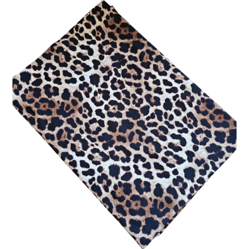 Trikotaaž leopard GOTS digital print