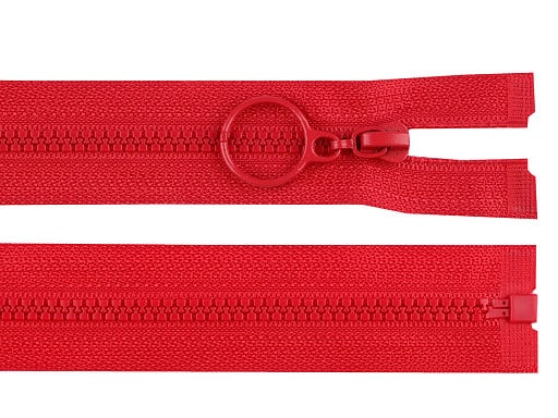 Alt avatav plastlukk 4,6mm 50cm punane
