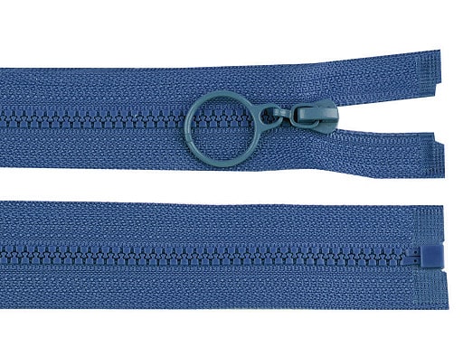 Alt avatav plastlukk 4,6mm 50cm teksasinine