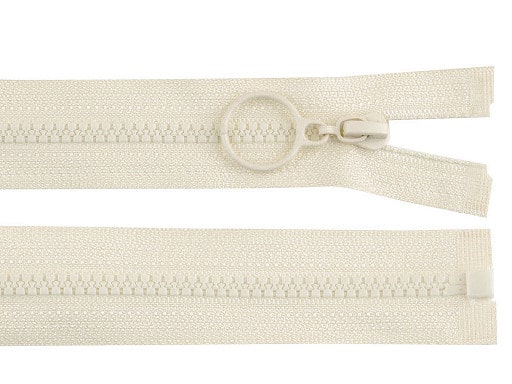 Alt avatav plastlukk 4,6mm 50cm ecru