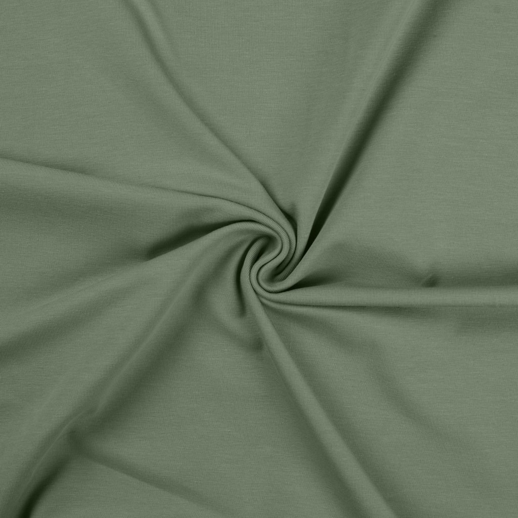 Puuvillatrikotaaž 220 g: tuhm mint