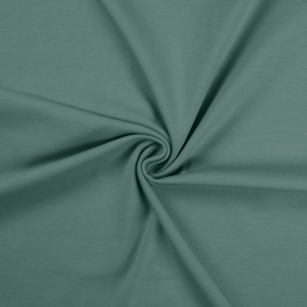 Puuvillatrikotaaž 220 g: tume tuhm mint