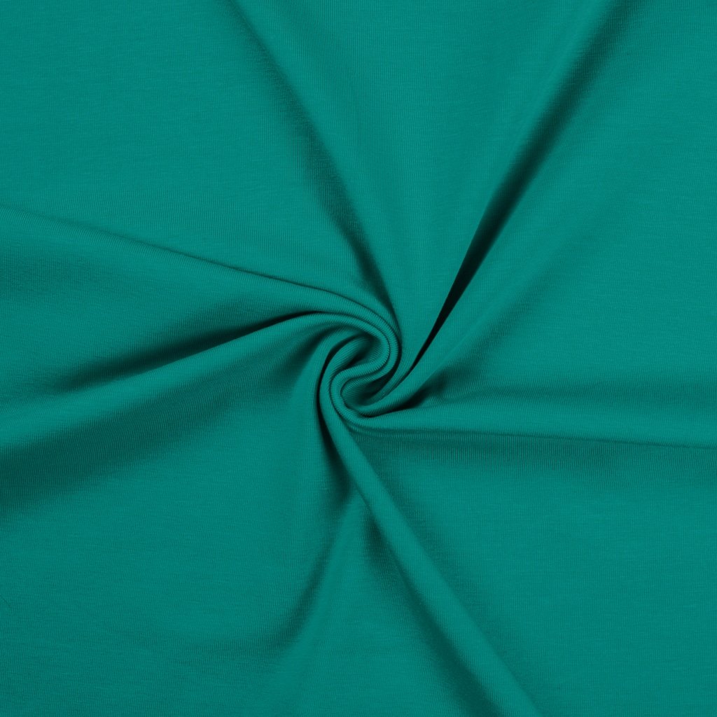 Puuvillatrikotaaž 220 g: emerald