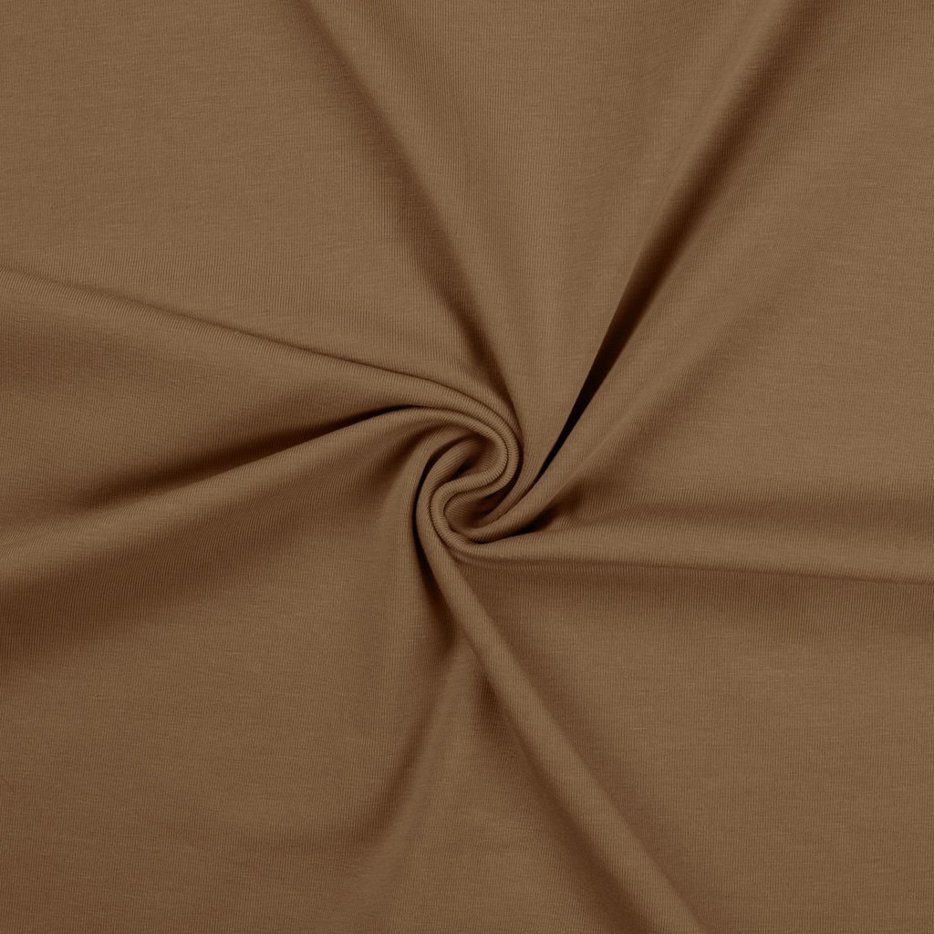 Puuvillatrikotaaž 220 g: taupe