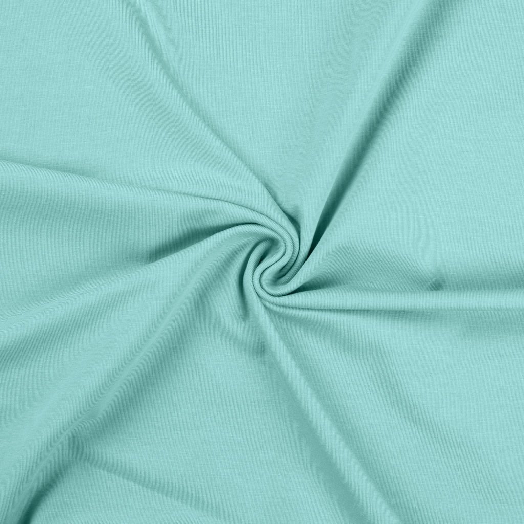 Puuvillatrikotaaž 220 g: aqua
