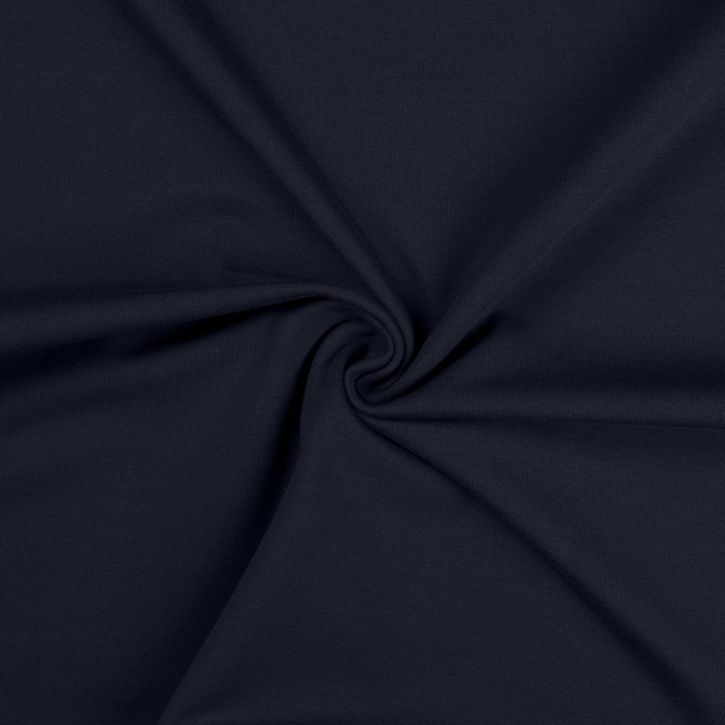 Puuvillatrikotaaž 220 g: navy