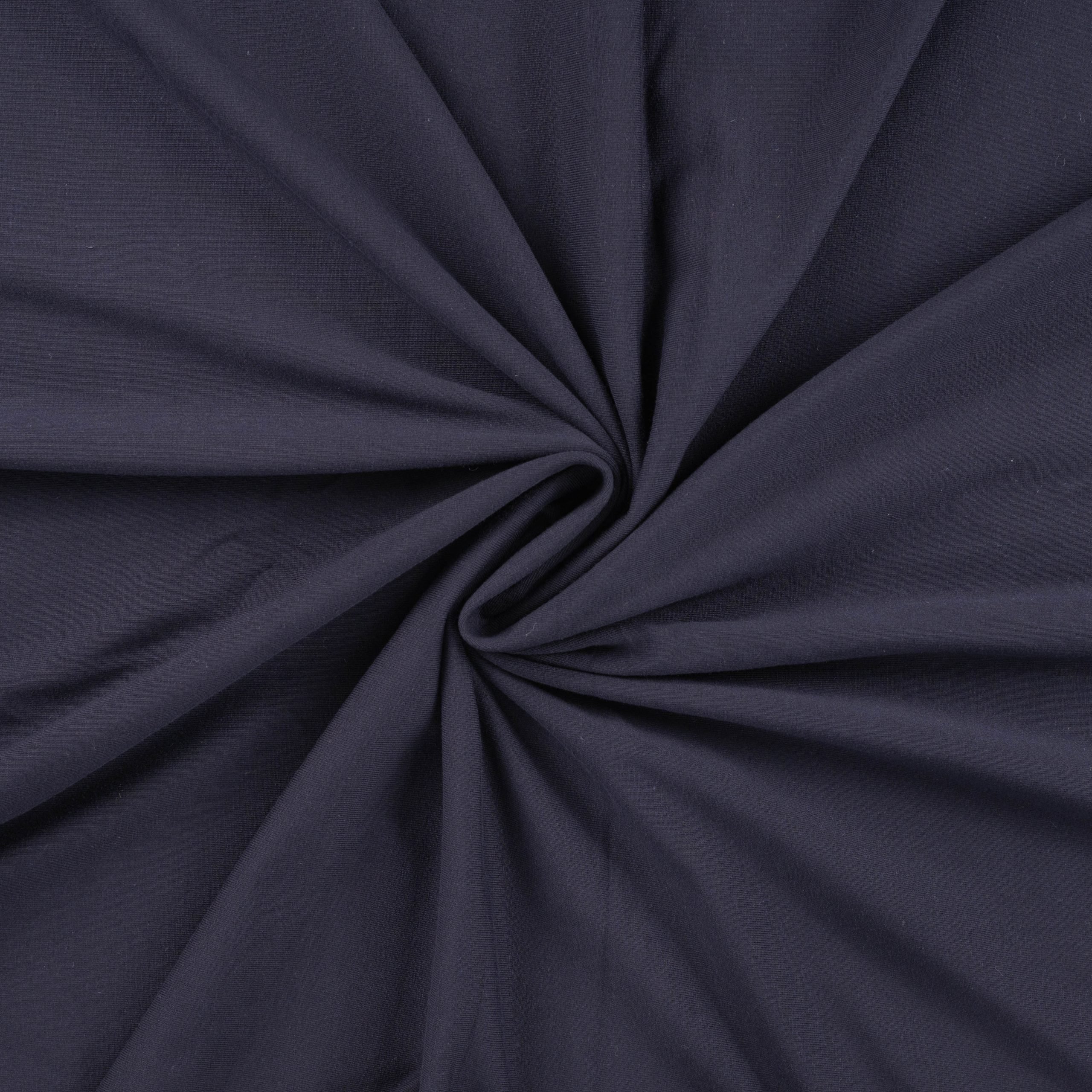 Puuvillatrikotaaž 220 g: tume navy