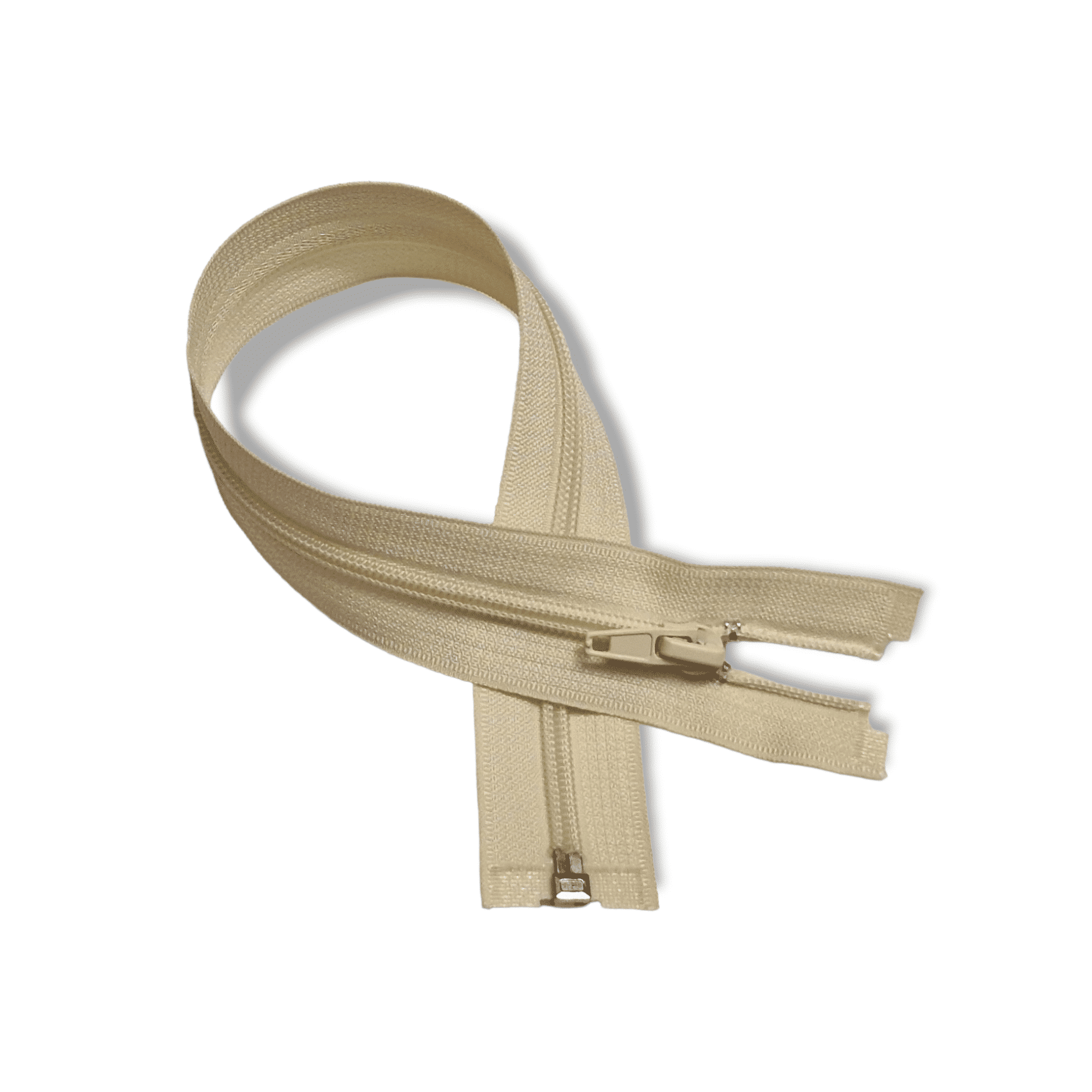 Spiraaliketju alhaalta avattava, 45 cm 6 mm, VAALEA BEIGE